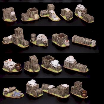 Scenary Set for Warhammer Mordheim Warmachine by kasimir74