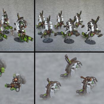 necron tomb blades by Shi Vral