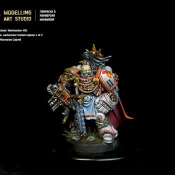 warhammer limited captain 1 of 2 by Modelling Art Studio