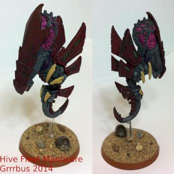 Tyranid Zoanthrope by Grrrbus