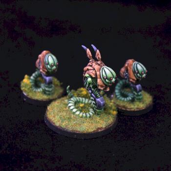Shasvastii  Óbsidon Medchanoid and Slave Drones by Runka