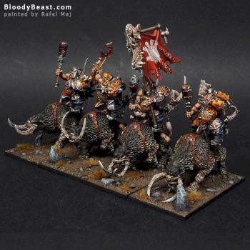 Ogre Mournfang Cavalry by BloodyBeast.com