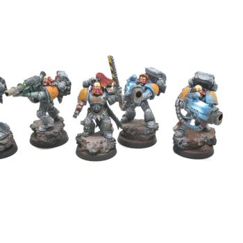 Space wolves Long fangs by Leon0679