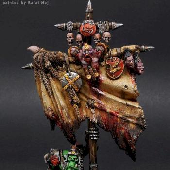 Orc Battle Standard Bearer by BloodyBeast.com