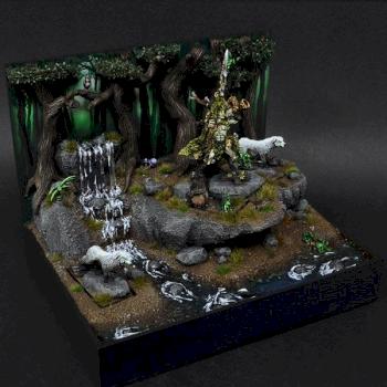 Orion, King in the Woods on a Display Base by BloodyBeast.com