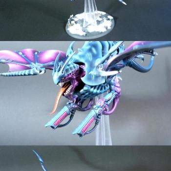 Tyranid Harpy by RezoAmalio