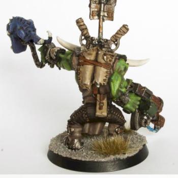 warboss with attack squig by Killer_karrot