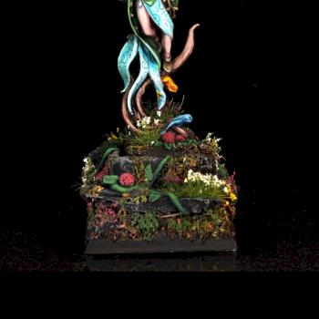 Wood Elf Female Spellsinger by Carole