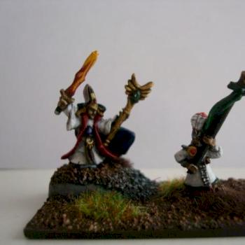 Warmaster High Elf Teclis 10mm by wolveab