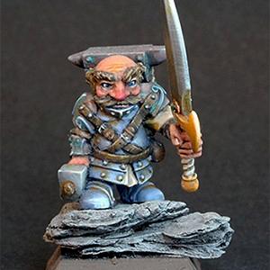Confrontation Dwarf Armourer by Rastafaritz