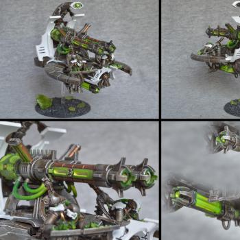 necron annihilation barge by Shi Vral