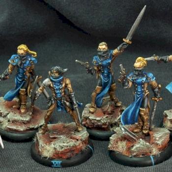 Warmachine Cygnar Alternate Gunmages (army) by PaintVagrant