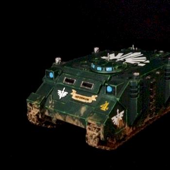 Dark Angels Rhino Transport by CSP STUDIO