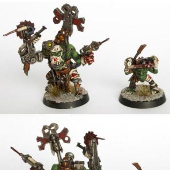 painboy with grot orderly by Killer_karrot