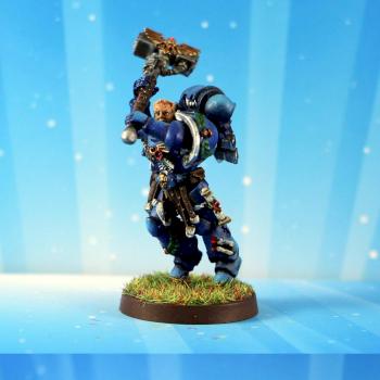 Space Marine Captain Gamesday 2008 by belgun