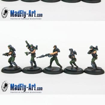 AVP USCM Marines by MadFlyArtStudio