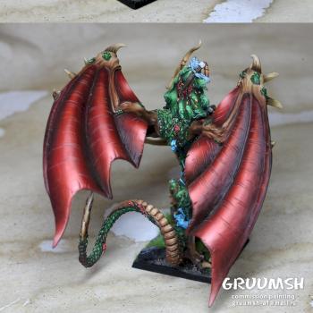 Wood Elf Sisters of Twilight on Forest Dragon by Gruumsh