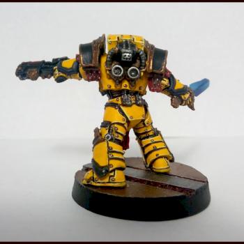 Imperial Fists Terminator Praetor by Old inquisitor
