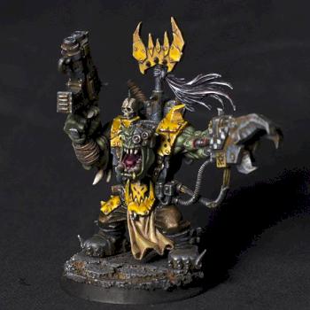 Bad Moons Ork Warboss by AD 11