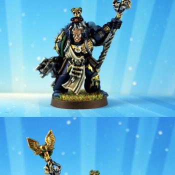 Space Marines librarian by belgun