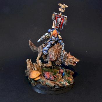Angry mushroomer)  Space Wolves Cavalry by Wermilion