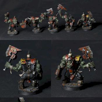 Evil Sunz Ork Nobz by AD 11