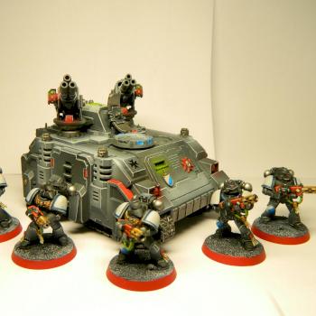 Black Templars Squad by Akabosov