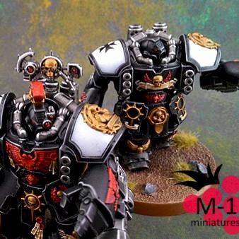 Space Marines Centurions Black Templars by malinek28