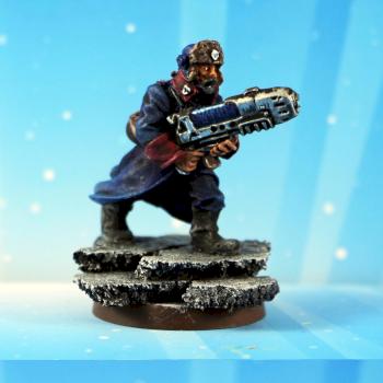 Warhammer 40k Valhallan with Plasma # 1 by belgun