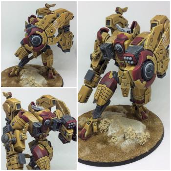 Tau Riptide Battlesuit by SprueGreyStudio