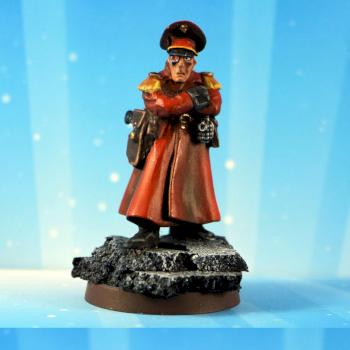Astra Militarum Imperial guard commissar Ultra Rare by belgun