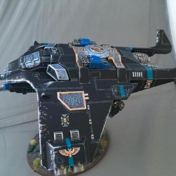Deathwatch Corvus Blackstar by w817rogier