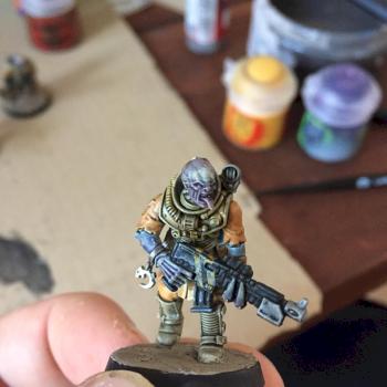 Genestealer Neophyte Hybrid by Lucas.Radford