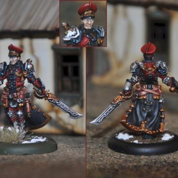 Kommander Andrei Malakov - Khador Warcaster by EmilienWILD