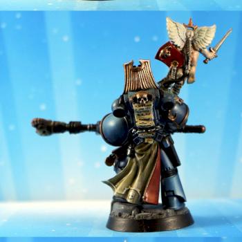 Space Marines Librarian by belgun