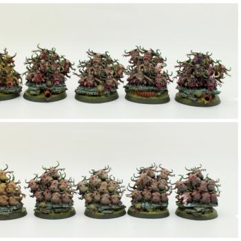 Nurglings Swarm #2 by Dr. Stalin