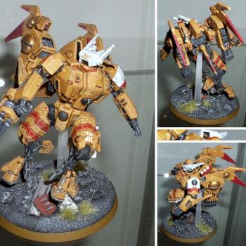 Tau Commander in Coldstar Battlesuit by SalemBlake