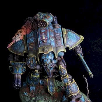 Grey Knight Imperial Knight by awalker