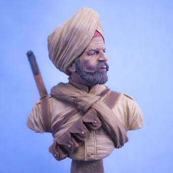 Sikh Infantryman, Indian Army WWi. by Bonebor