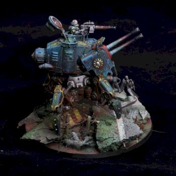 adeptus mechanicus onager dunecrawler by awalker