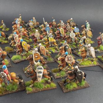 28mm Gripping Beast Bretons for Saga by avalonindustries2040