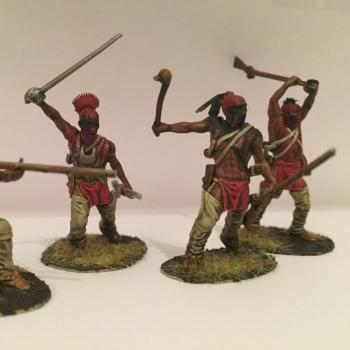 Iriquois Warriors - American War of Independence by Lucas.Radford