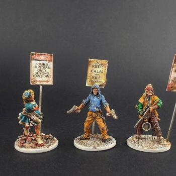 Zombicide Starter Wips - Players/ Survivors Client Commission by avalonindustries2040