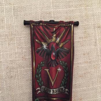 Blood Ravens 5th Company Banner - Freehand by Lucas.Radford