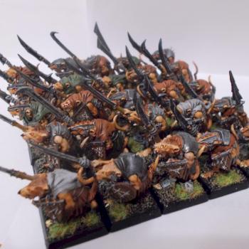 Skaven clan rats by witddd