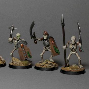 Tomb Kings Skeleton Warrior Squad by TheStonedAce