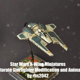 Protectorate Starfighter (Star Wars X-Wing Miniatures Game) by rhs2042