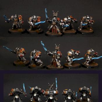 Grey knights terminators. by Ochakovo_paints