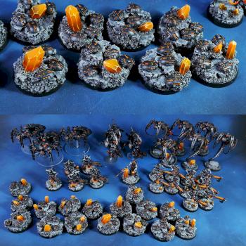 Warhammer 40k Necron Scarab Swarms by Topminiatures