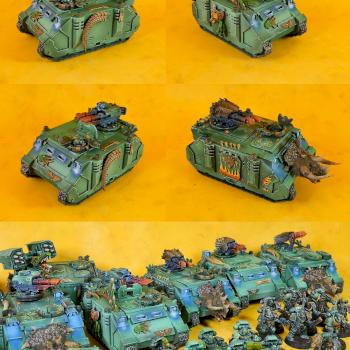 Warhammer 40k Space marines Salamanders Razorback by Topminiatures
